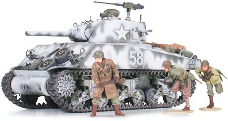 Tamiya - M4-A3 Sherman 105mm 1:35