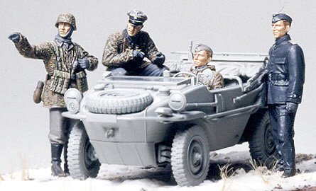Tamiya - Schwimmwagen Figure Set 1:35