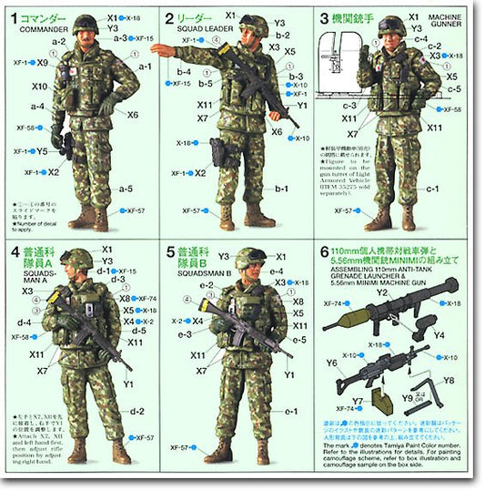 Tamiya - Jgsdf Iraq Humanitarian Team