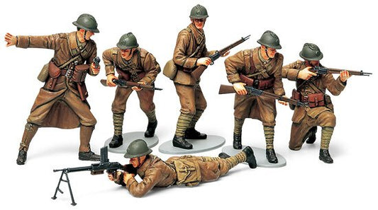 Tamiya - Ww-Ii French Infantry Set 1:35