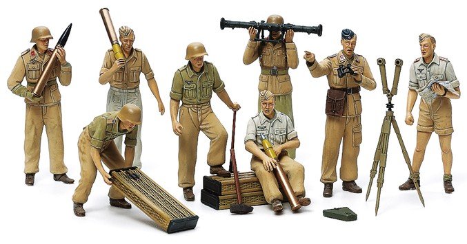 Tamiya - German Artillery Crew 1:35
