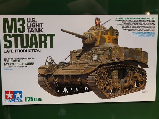 Tamiya - Us Light Tank M3 Stuart 1:35