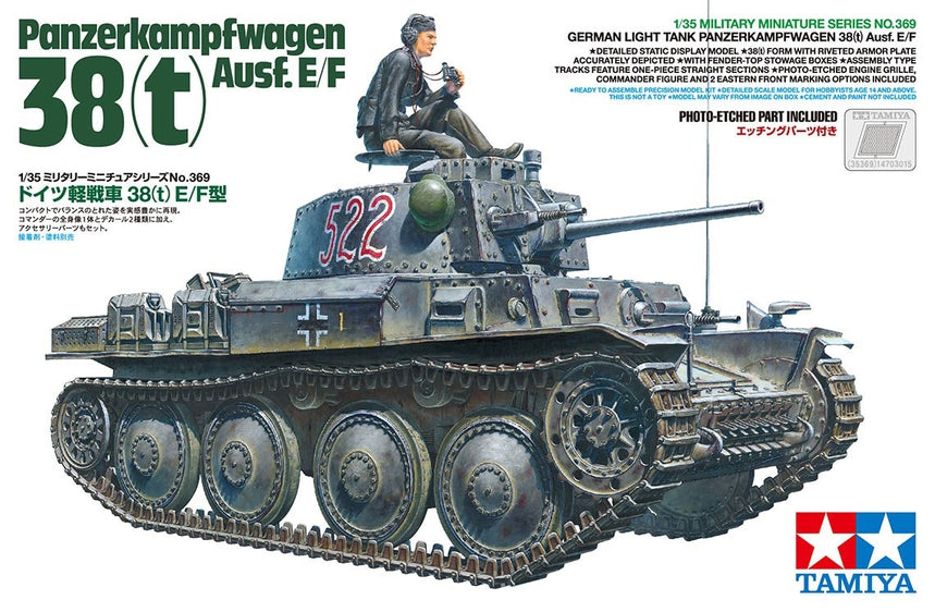 Tamiya - 1/35 Panzer 38(T) Ausf.E/F [Limited Edition]