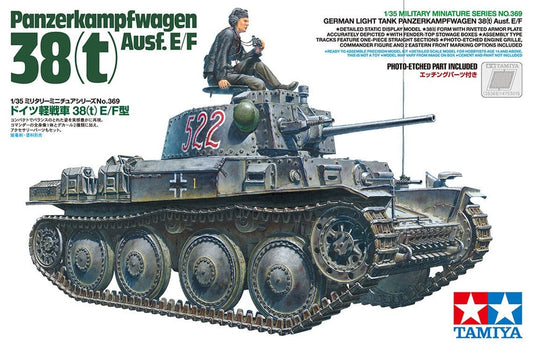 Tamiya - 1/35 Panzer 38(T) Ausf.E/F [Limited Edition]