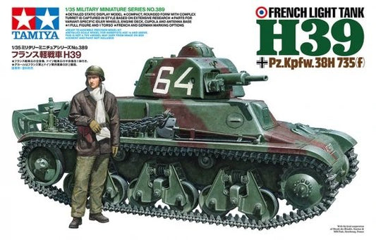 Tamiya - H39 French Lt Tank w/Figures 1:35