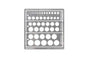 Tamiya - Modeling Template Round 1-12mm