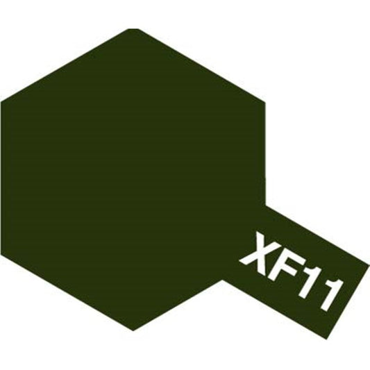 Tamiya - Flat Acrylic Paint XF-11 Jn Green 23ml - #81311