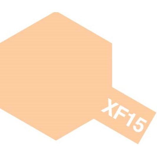 Tamiya - Flat Acrylic Paint XF-15 Flesh 23ml - #81315
