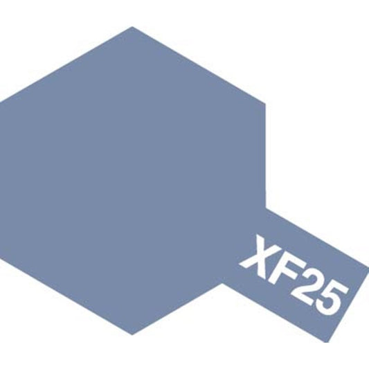 Tamiya - Flat Acrylic Paint XF-25 Light Sea Blue 23ml - #81325