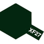 Tamiya - Flat Acrylic Paint XF-27 Black Green 23ml - #81327