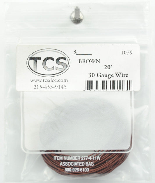 TCS - 20' 30g Wire Brown