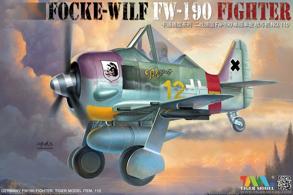 Tiger - Cute Series Fw-190 Fighter