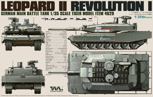 Tiger - Leopard II Revolution I MBT 1:35