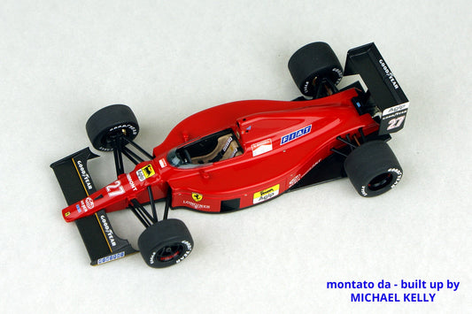 Tameo - TMK371 Ferrari F1-89 - 1989 - White Metal Car Kit - Scale 1:43, Made in Italy