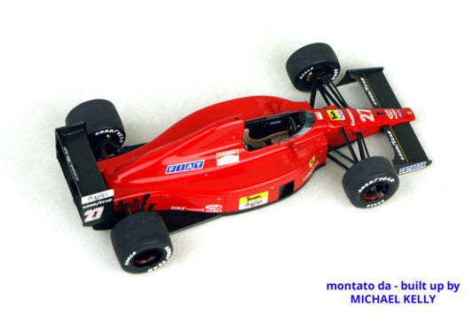 Tameo - TMK371 Ferrari F1-89 - 1989 - White Metal Car Kit - Scale 1:43, Made in Italy