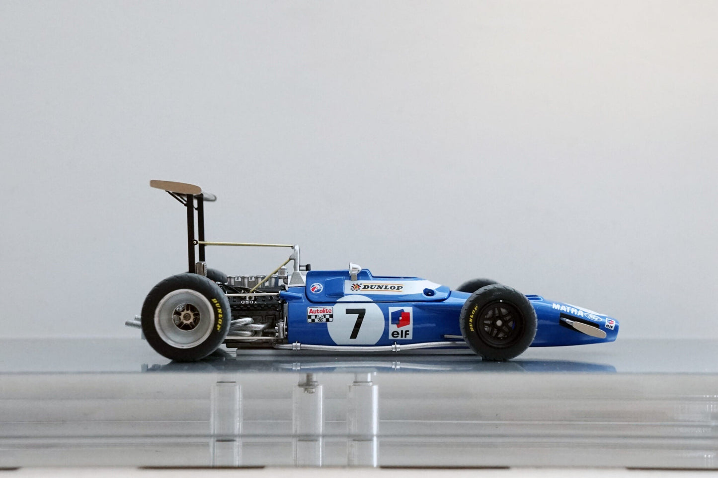 Tameo - TMK397 Matra MS-80 Ford Cosworth - 1969 - White Metal Car Kit - Scale 1:43, Made in Italy