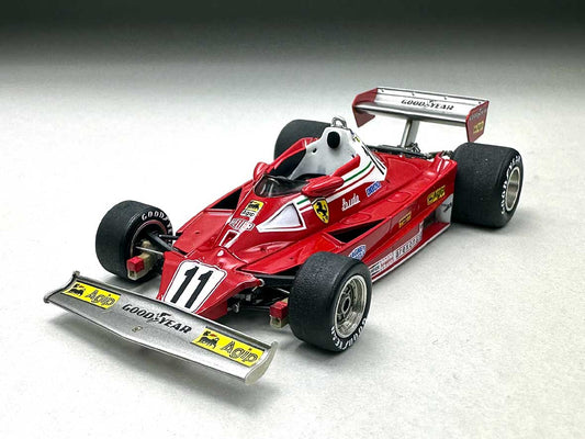 Tameo - TMK436 Ferrari 312 T2 - 1977 - White Metal Car Kit - Scale 1:43, Made in Italy