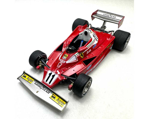 Tameo - TMK436 Ferrari 312 T2 - 1977 - White Metal Car Kit - Scale 1:43, Made in Italy