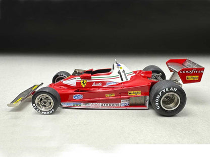 Tameo - TMK436 Ferrari 312 T2 - 1977 - White Metal Car Kit - Scale 1:43, Made in Italy