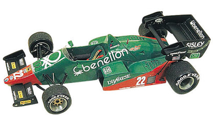 Tameo - TMK 012 Alfa Romeo 184 T 1984 - White Metal Car Kit - Scale 1:43, Made in Italy