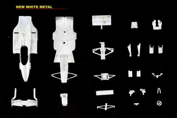 Tameo - TMK 020 Formula 1 Lotus T97- White Metal Car Kit - Scale 1:43, Made in Italy