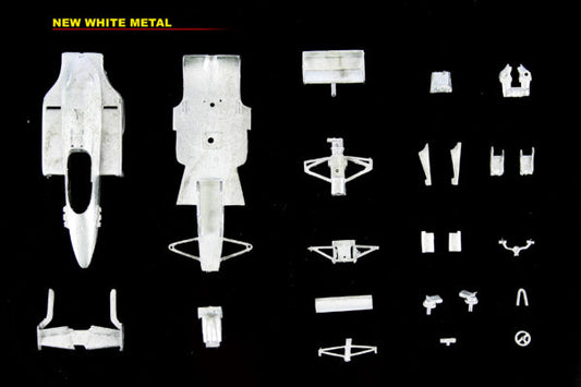 Tameo - TMK 020 Formula 1 Lotus T97- White Metal Car Kit - Scale 1:43, Made in Italy