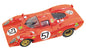 Tameo - TMK031 Ferrari 312P 1970 - White Metal Car Kit - Scale 1:43, Made in Italy
