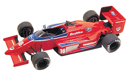 Tameo - TMK052 Lola Force THL2 1986 - White Metal Car Kit - Scale 1:43, Made in Italy