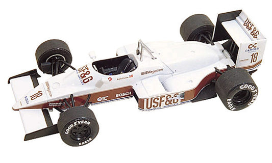 Tameo - TMK057 Arrows A10 Megatron - 1987 - White Metal Car Kit - Scale 1:43, Made in Italy