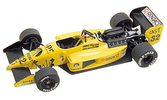 Tameo - TMK063 Coloni Cosworth CF187 - 1987 - White Metal Car Kit - Scale 1:43, Made in Italy