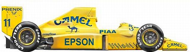 Tameo - Lotus Judd T 101 Nelson Piquet Scale 1:43
