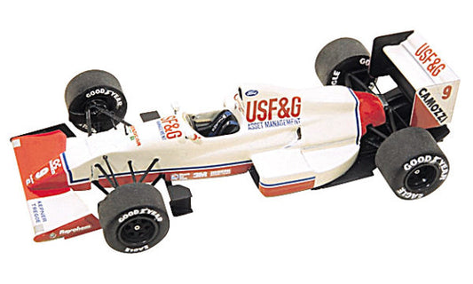 Tameo - TMK100 Arrows A11 Cosworth - 1989 - White Metal Car Kit - Scale 1:43, Made in Italy