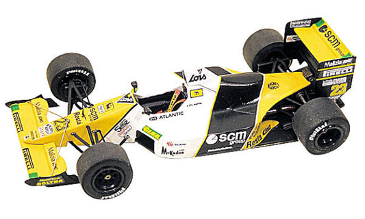 Tameo - TMK104 Minardi M-189 Cosworth - 1989 - White Metal Car Kit - Scale 1:43, Made in Italy