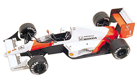 Tameo - TMK112 McLaren MP4/5 Honda - 1989 - White Metal Car Kit - Scale 1:43, Made in Italy