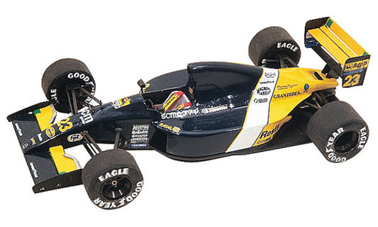 Tameo - TMK141 Minardi M-191 - 1991 - White Metal Car Kit - Scale 1:43, Made in Italy