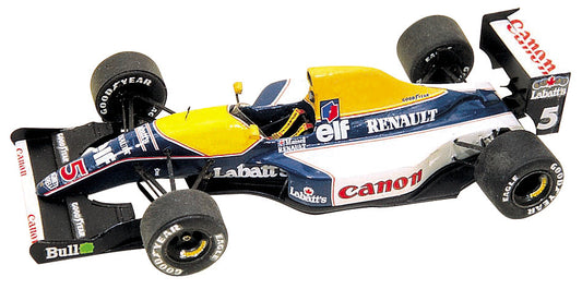 Tameo - TMK148 Williams FW-14 Renault - 1991 - White Metal Car Kit - Scale 1:43, Made in Italy
