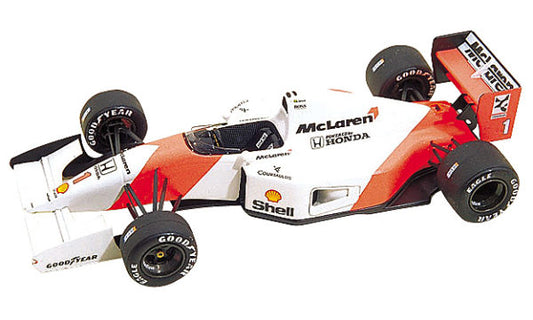 Tameo - TMK158 McLaren MP4/7 Honda- 1992 - White Metal Car Kit - Scale 1:43, Made in Italy