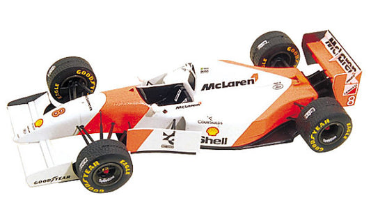 Tameo - TMK166 McLaren MP4/8 Ford- 1993 - White Metal Car Kit - Scale 1:43, Made in Italy