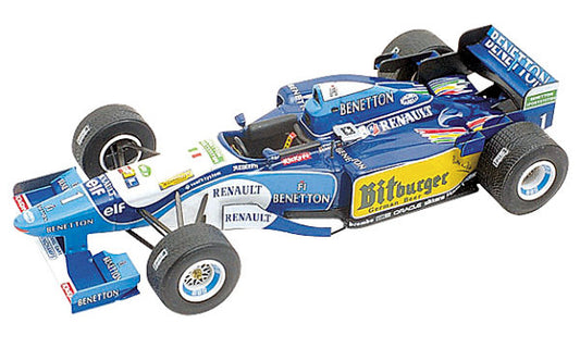 Tameo - TMK206 Bennetton B-195 Renault - 1995 - White Metal Car Kit - Scale 1:43, Made in Italy