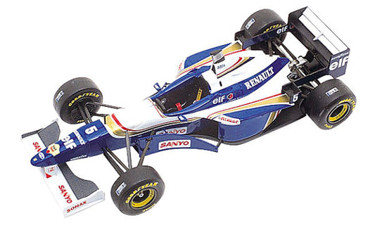 Tameo - TMK215 Williams FW-18 Renault - 1996 - White Metal Car Kit - Scale 1:43, Made in Italy