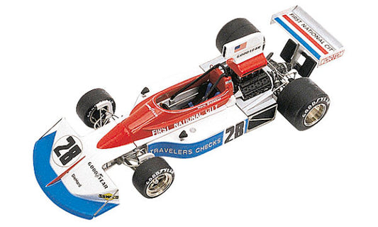 Tameo - TMK234 March 751 Penske Ford - 1975 - White Metal Car Kit - Scale 1:43, Made in Italy