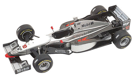 Tameo - TMK238 McLaren MP4/12 Mercedes - 1997 - White Metal Car Kit - Scale 1:43, Made in Italy
