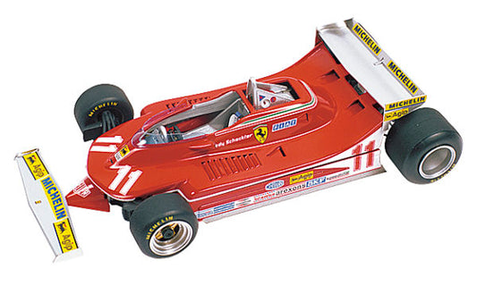 Tameo - TMK241 Ferrari 312T4 - 1979 - White Metal Car Kit - Scale 1:43, Made in Italy