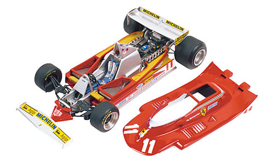 Tameo - TMK241 Ferrari 312T4 - 1979 - White Metal Car Kit - Scale 1:43, Made in Italy