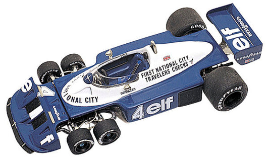 Tameo - TMK247 Tyrrell P34/2 Ford Cosworth - 1977 - White Metal Car Kit - Scale 1:43, Made in Italy