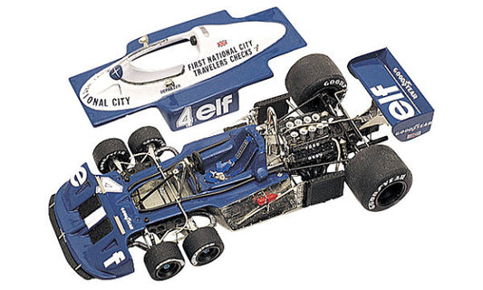 Tameo - TMK247 Tyrrell P34/2 Ford Cosworth - 1977 - White Metal Car Kit - Scale 1:43, Made in Italy