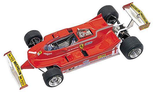 Tameo - TMK248 Ferrari 312T5 - 1980 - White Metal Car Kit - Scale 1:43, Made in Italy