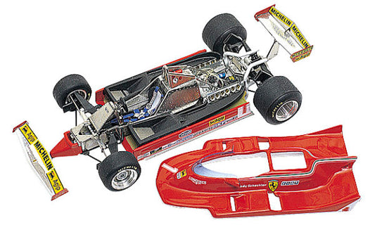 Tameo - TMK248 Ferrari 312T5 - 1980 - White Metal Car Kit - Scale 1:43, Made in Italy