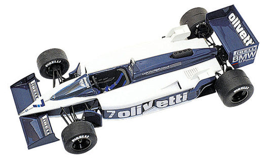Tameo - TMK267 Brabham BT-55 BMW - 1986 - White Metal Car Kit - Scale 1:43, Made in Italy
