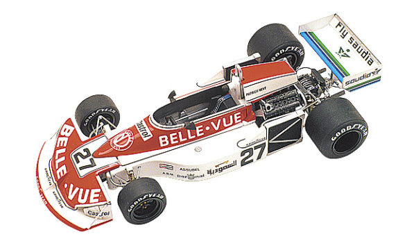 Tameo - TMK274 March 761 Williams Ford - 1977 - White Metal Car Kit - Scale 1:43, Made in Italy